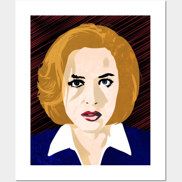 Scully Wall Art by becauseskulls